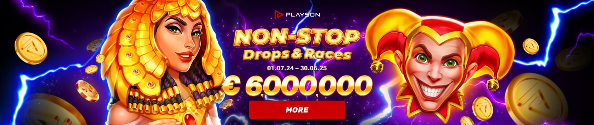 Non-Stop Drop & wyścigi: 6000000 €! Non-Stop Drop & wyścigi: 6000000 €!